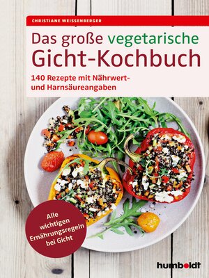 cover image of Das große vegetarische Gicht-Kochbuch
